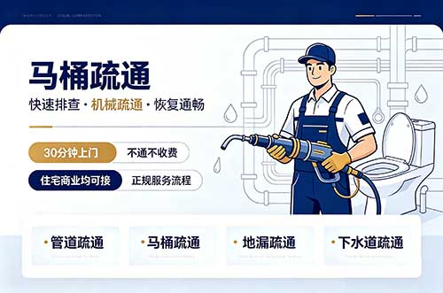 神农架马桶疏通