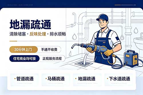 神农架地漏疏通